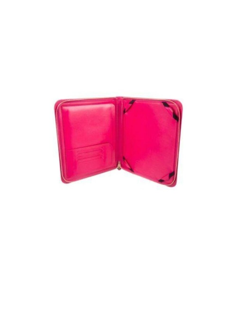 Saint Laurent Fuchsia Leather Tablet Case With Gold Hardware - Picture 3 of 14